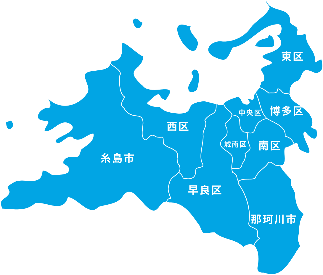 福岡県地図